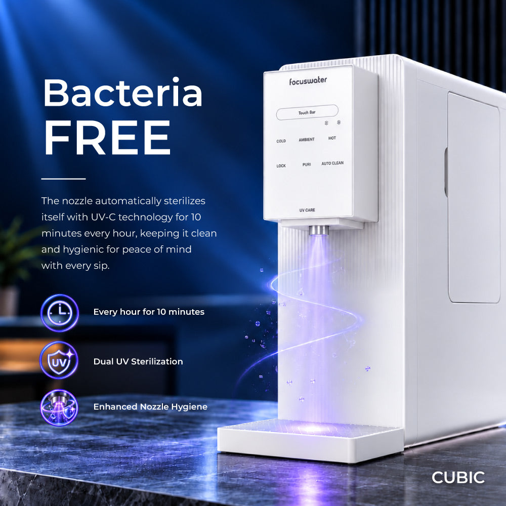 CUBIC UV Water Purifier – Compact, Safe & Stylish for Singapore Homes