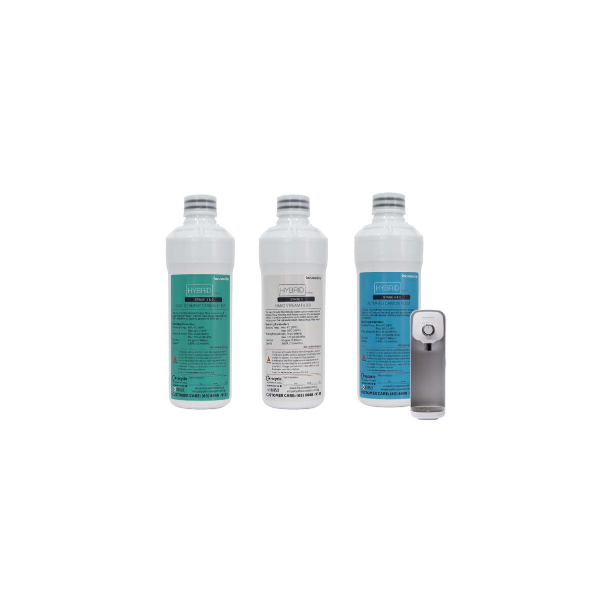 REPLACEMENT FILTER - NON-ALKALINE WATER (MINI)